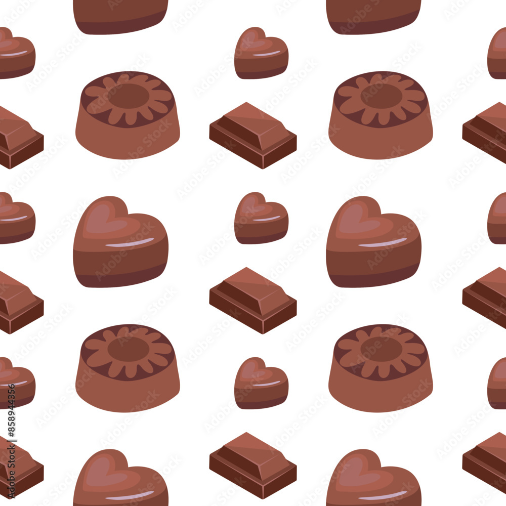 Chocolate Background Pattern Chocolate Background Pattern
