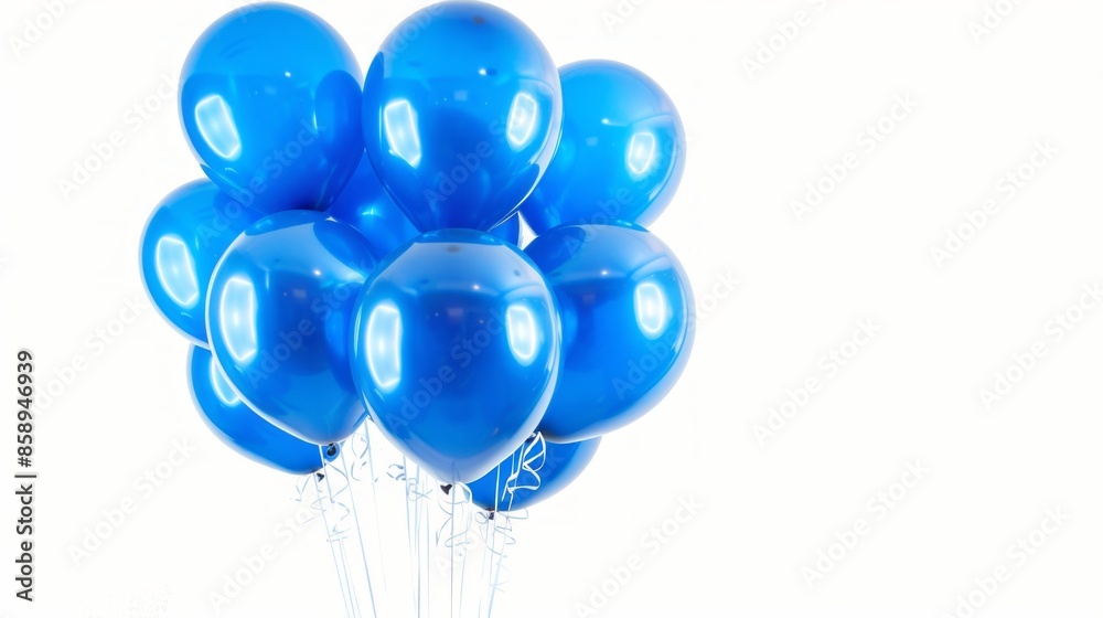 Festive Blue Balloons Isolated on a White Background Perfect for Birthday Celebrations, Parties, and Special Occasions
Festive Blue Balloons Isolated on a White Background Perfect for Birthday Celebrations, Parties, and Special Occasions