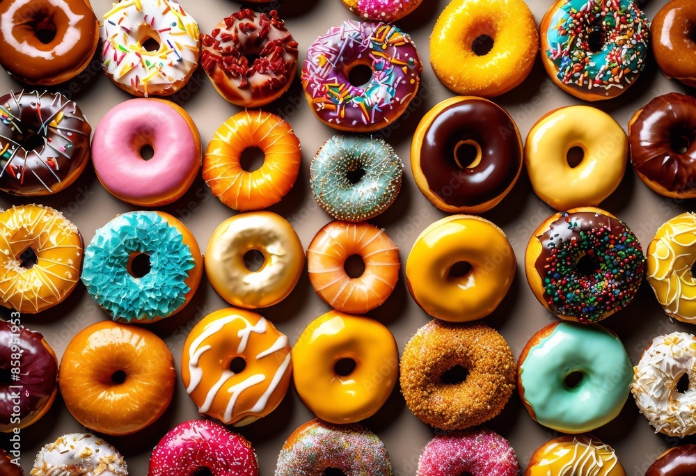 shiny glazed donuts arranged container, bakery, dessert, sugary, pastry, doughnuts, icing, confectionery, appetizing, delicious, treats, snack, circular shiny glazed donuts arranged container, bakery, dessert, sugary, pastry, doughnuts, icing, confectionery, appetizing, delicious, treats, snack, circular