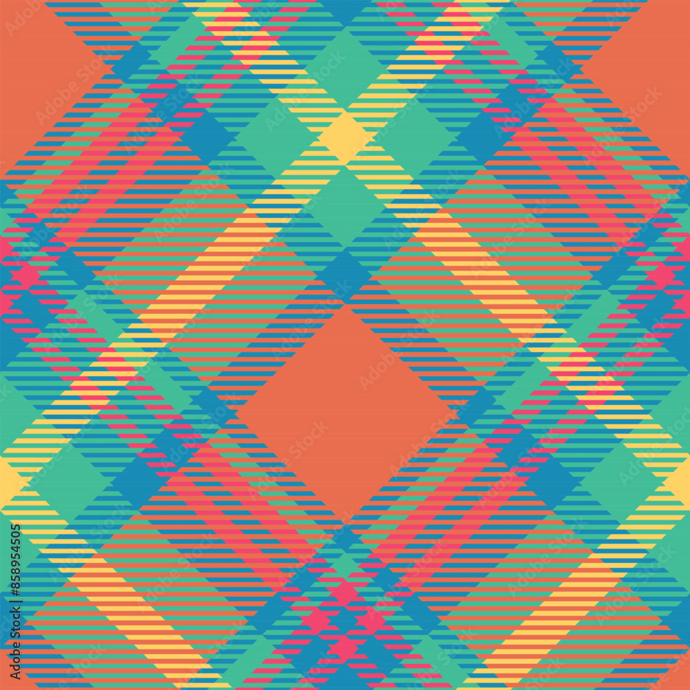 Scottish Tartan Plaid Seamless Pattern, Classic Plaid Tartan. Seamless Tartan Illustration Vector Set for Scarf, Blanket, Other Modern Spring Summer Autumn Winter Holiday Fabric Print.