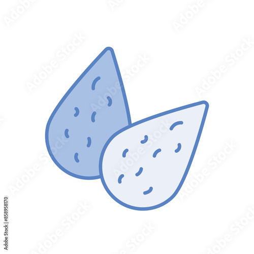 Almond vector icon