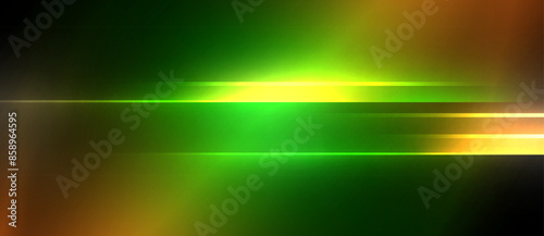 Neon dynamic diagonal light rays background. Techno digital geometric concept design for wallpaper, banner, presentation, background