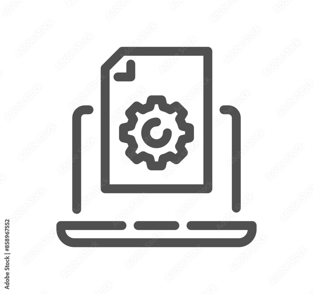 Engineering related icon outline and linear vector.
Engineering related icon outline and linear vector.