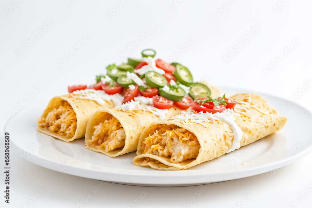 Chicken Quesadillas with a Side of Salsa Chicken Quesadillas with a Side of Salsa