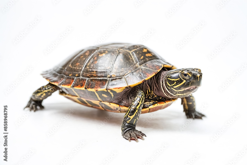 Obraz premium Close-up of a turtle with its head up