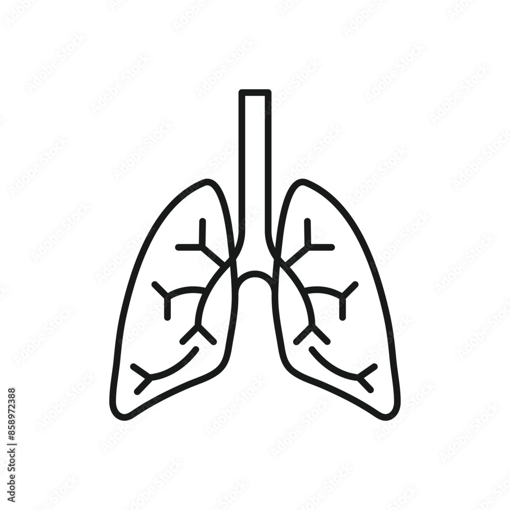 Heart flat line icon. Vector thin pictogram of human internal organ, outline illustration for cardiology clinic. Heart flat line icon. Vector thin pictogram of human internal organ, outline illustration for cardiology clinic.