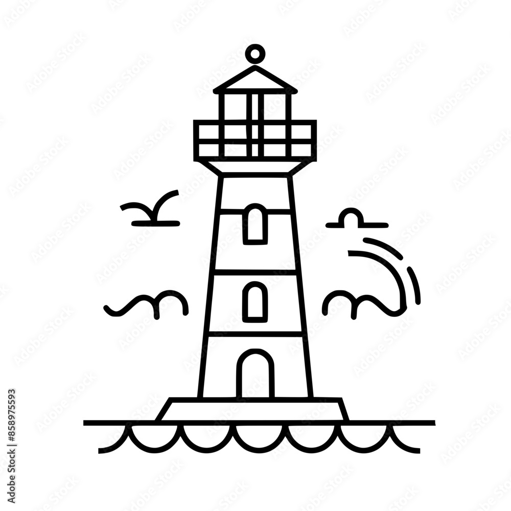 Lighthouse icon, Lighthouse outline, Lighthouse vector, ocean svg, ocean cliparts, clipart png, sea creatures, ship svg, Lighthouse SVG, Minimalist Line Art, sea svg, ocean svg, lighthouse, light, s Lighthouse icon, Lighthouse outline, Lighthouse vector, ocean svg, ocean cliparts, clipart png, sea creatures, ship svg, Lighthouse SVG, Minimalist Line Art, sea svg, ocean svg, lighthouse, light, s