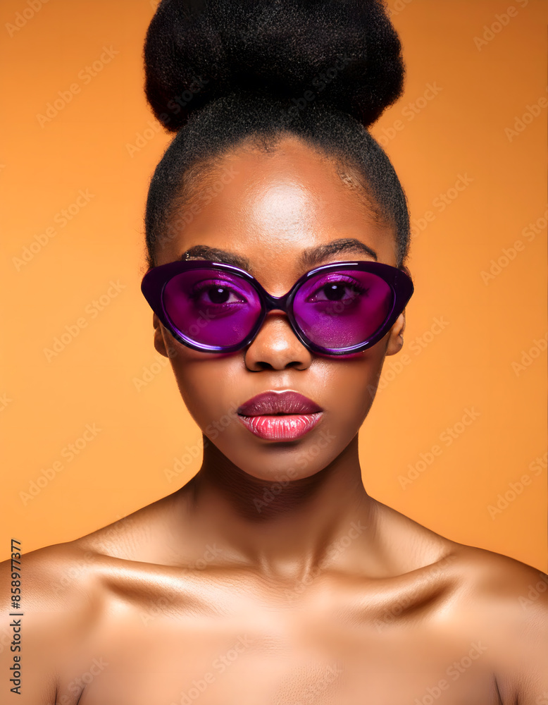 frau, model, haut, pflege, close up, sommerlich, sommer, afro, sonnebrille, sonnencreme, creme, lila, orange, farben, Atelier, studio, aufnahme, vor, violet, retro, minimalismus, style, 3d, neon, neu frau, model, haut, pflege, close up, sommerlich, sommer, afro, sonnebrille, sonnencreme, creme, lila, orange, farben, Atelier, studio, aufnahme, vor, violet, retro, minimalismus, style, 3d, neon, neu