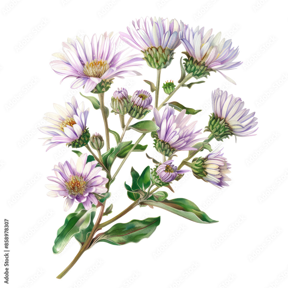 Obraz premium bouquet of flowers isolated