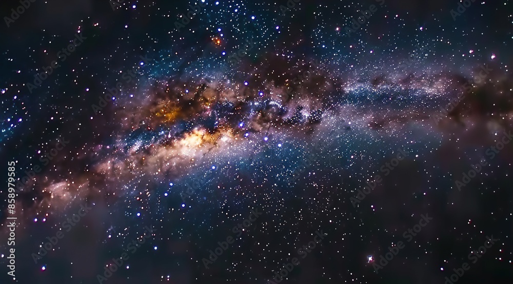 Obraz premium galaxy in space