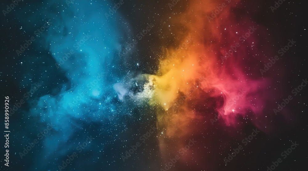 Obraz premium space background