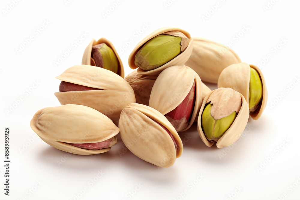 natural group of pistachios in macro detail natural group of pistachios in macro detail