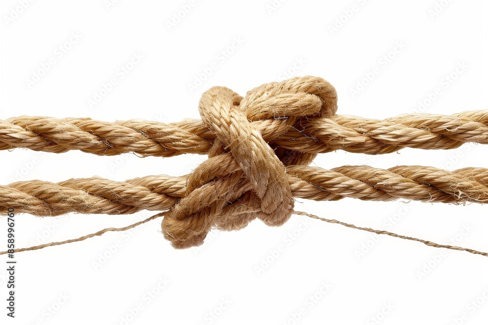 strong knot tied by a rope strong knot tied by a rope