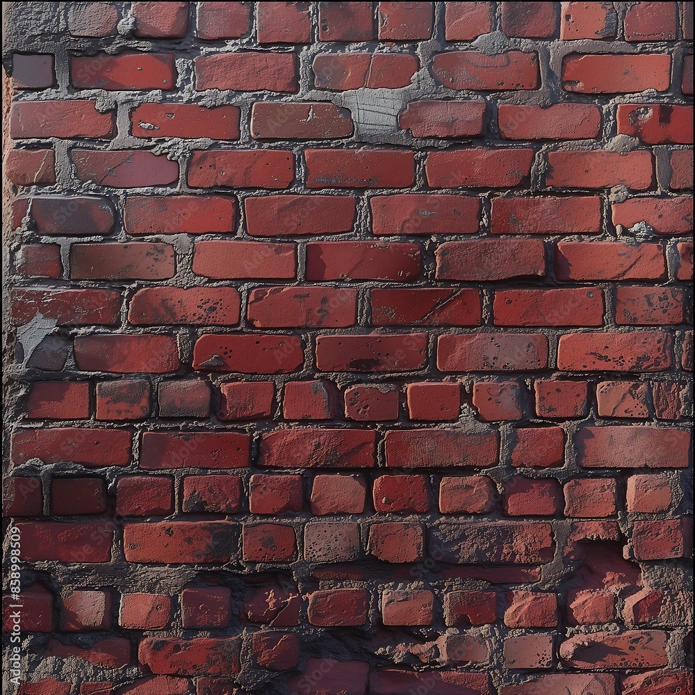 Hyper-Realistic Brick Wall Texture Hyper-Realistic Brick Wall Texture