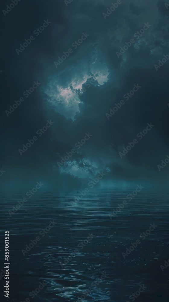 Dark and Stormy Seascape Dark and Stormy Seascape