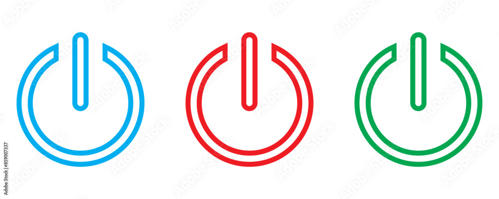 power on off buttons. electrical icon. vector symbol on transparent background. power on off buttons. electrical icon. vector symbol on transparent background.