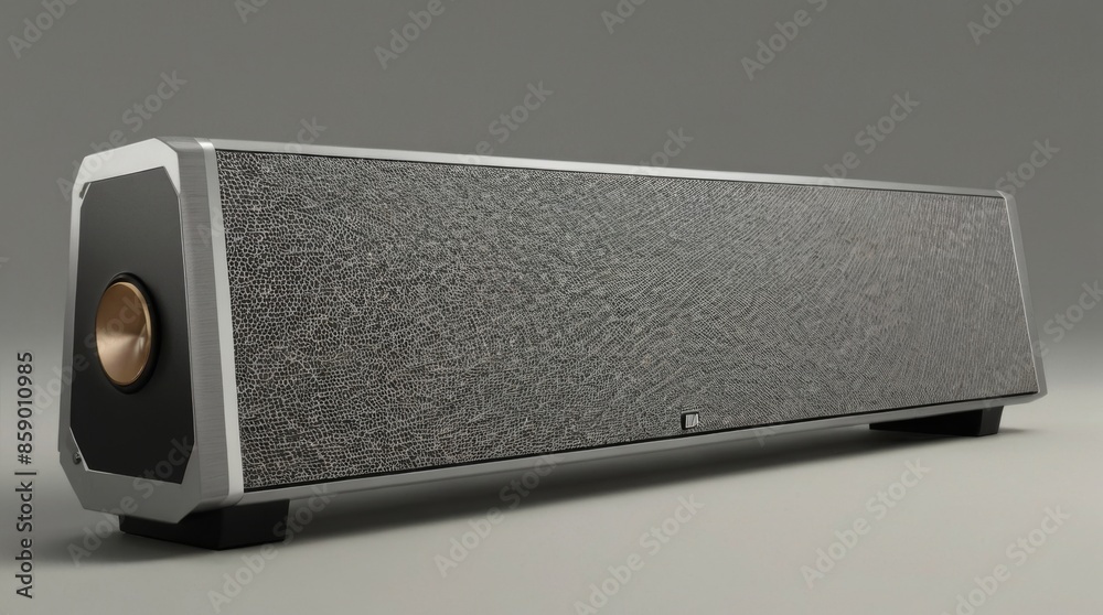 Obraz premium Sleek Modern Soundbar