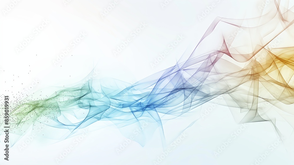 polygonal background with colorful smoke, dots and lines polygonal background with colorful smoke, dots and lines