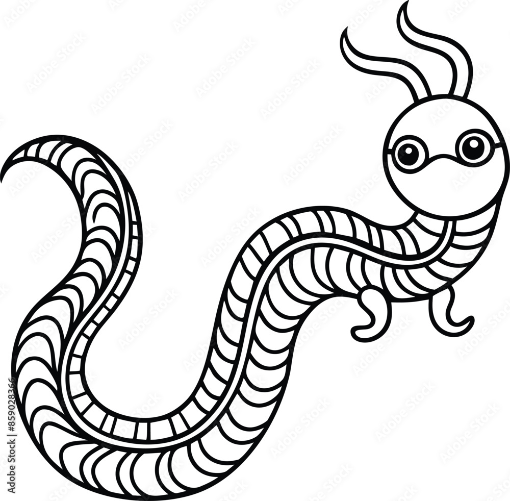 Fototapeta premium animal manadala coloring pages for stressrelief 