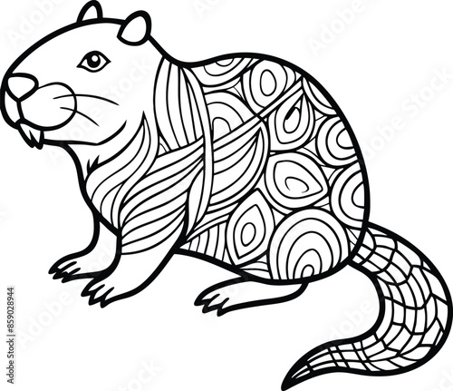 animal manadala coloring pages for stressrelief 