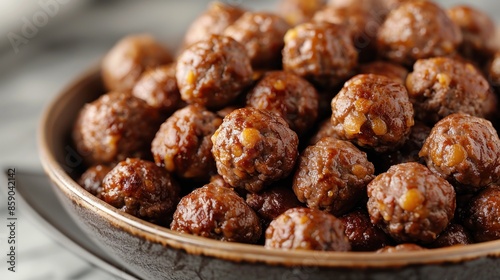 Wallpaper Mural A close-up of a bowl of meatballs Torontodigital.ca