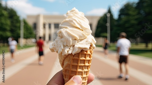 cream cone