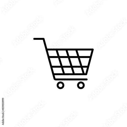 Shopping Bag Icon Perfect for E-commerce and Retail Stores