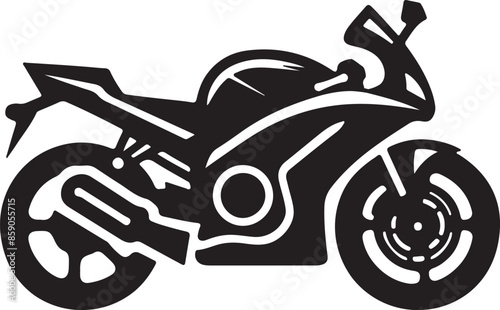 Motocycle Bike vector illustration silhouette