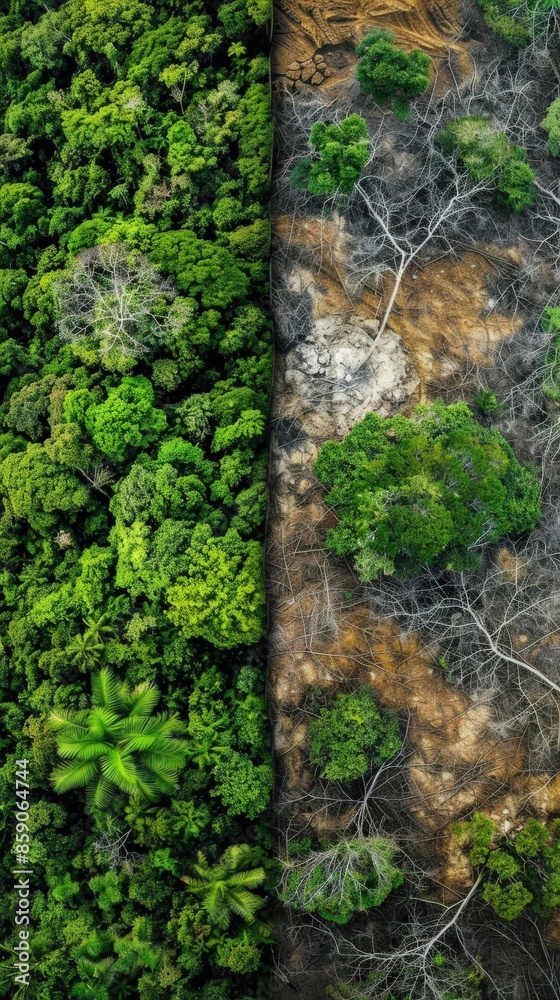 Aerial Time-Lapse of Deforestation Progression Aerial Time-Lapse of Deforestation Progression