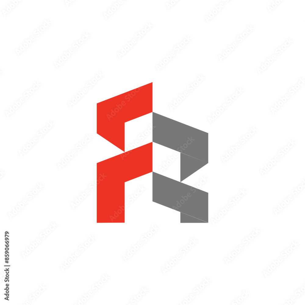 Letter F and R Logo Letter F and R Logo