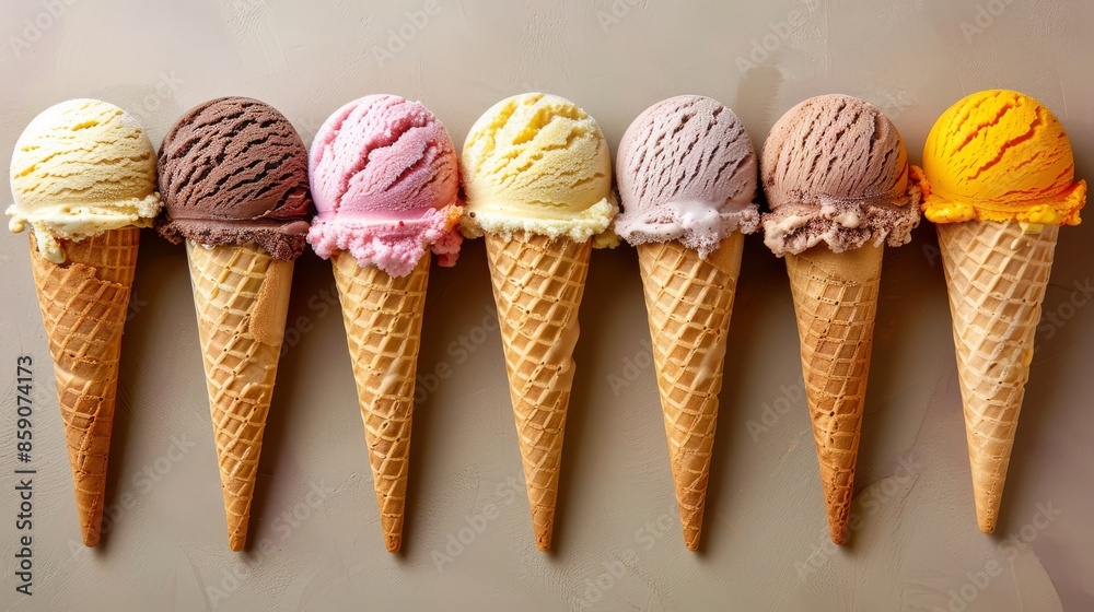 Background images of ice cream, desserts, giving a refreshing feeling. Background images of ice cream, desserts, giving a refreshing feeling.