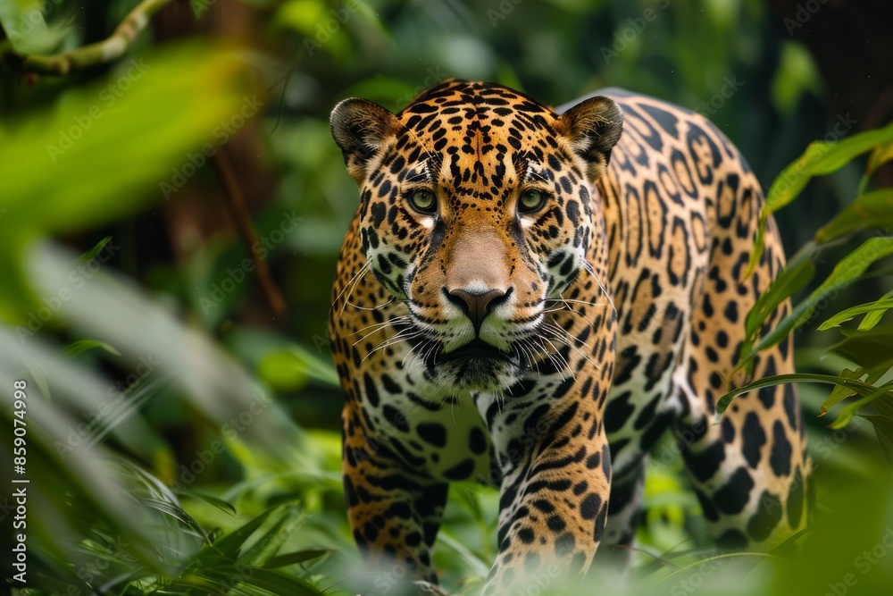 Jaguar in the Jungle: A Majestic Predator Jaguar in the Jungle: A Majestic Predator