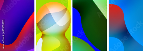 Abstract colors. Abstract backgrounds for wallpaper, business card, cover, poster, banner, brochure, header, website