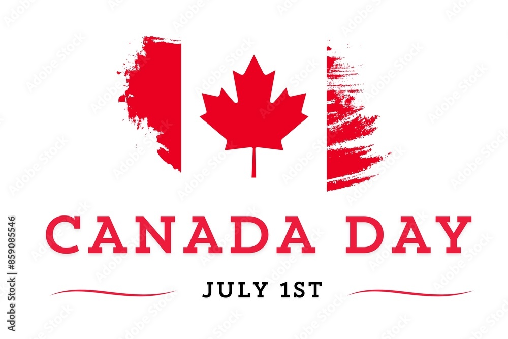 Happy Canada day Banner for social media or corporate, canada day background for 11st july Happy Canada day Banner for social media or corporate, canada day background for 11st july