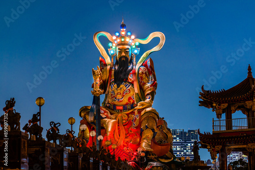 dark warrior, xuanwu statue in Kaohsiung