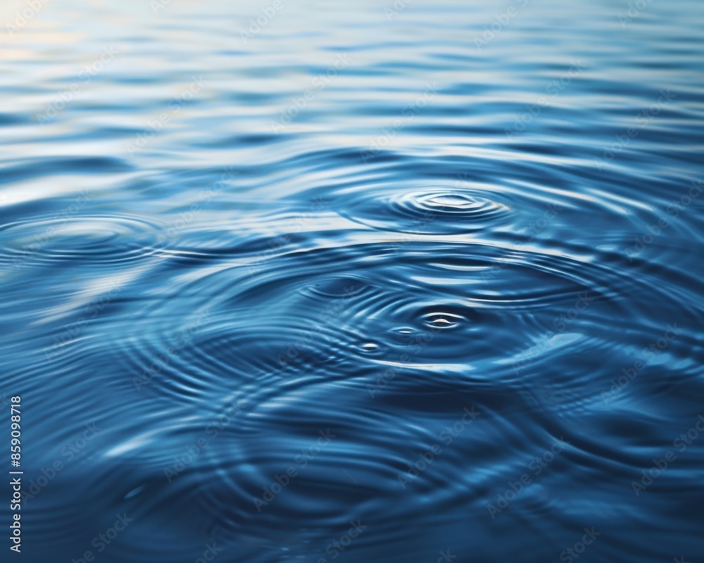 Smooth Water Ripples: Harmonious Wave Interference in Dynamic Circles Smooth Water Ripples: Harmonious Wave Interference in Dynamic Circles