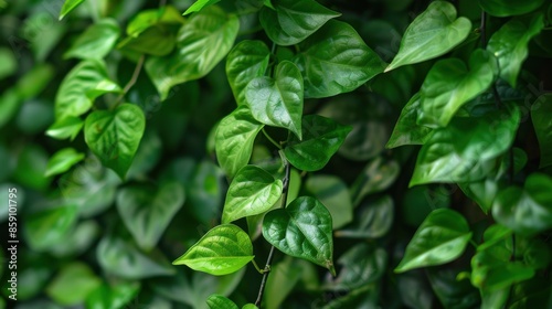 Wallpaper Mural Medicinal Plant: Liana Vine of Tiliacora Triandra in Southeast Asia Jungle Torontodigital.ca