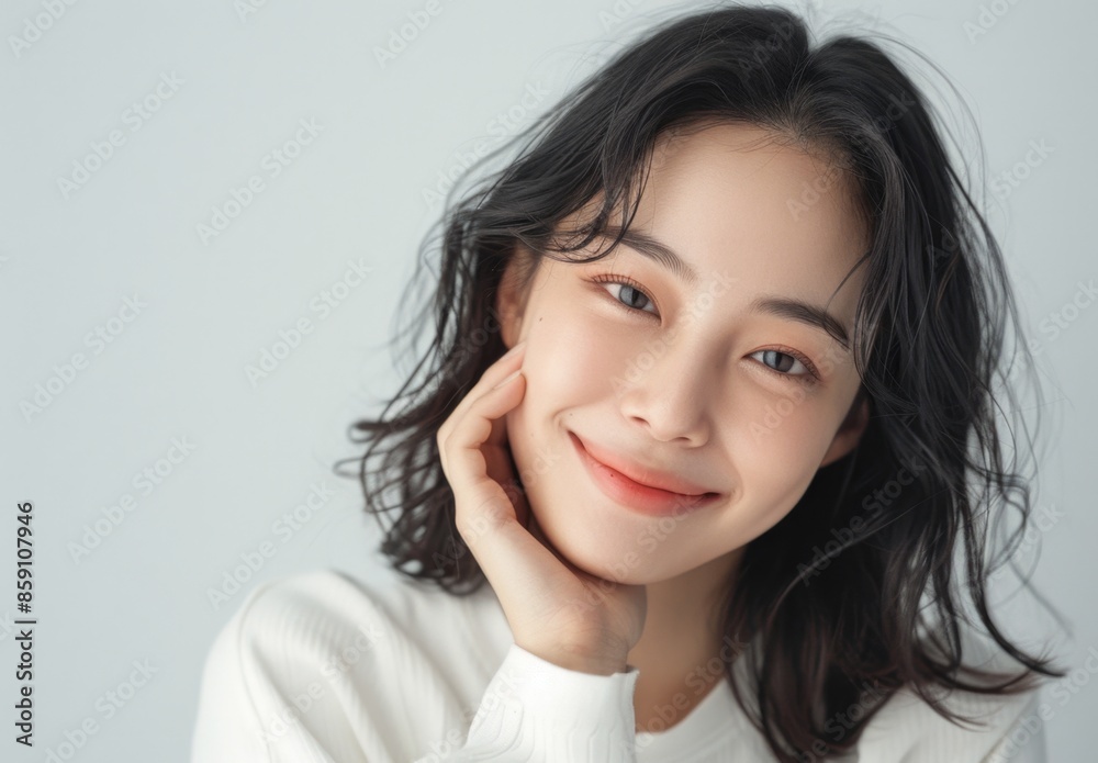 A beautiful female Asian model, posing for the camera, close up shot, photoshoot, photography A beautiful female Asian model, posing for the camera, close up shot, photoshoot, photography