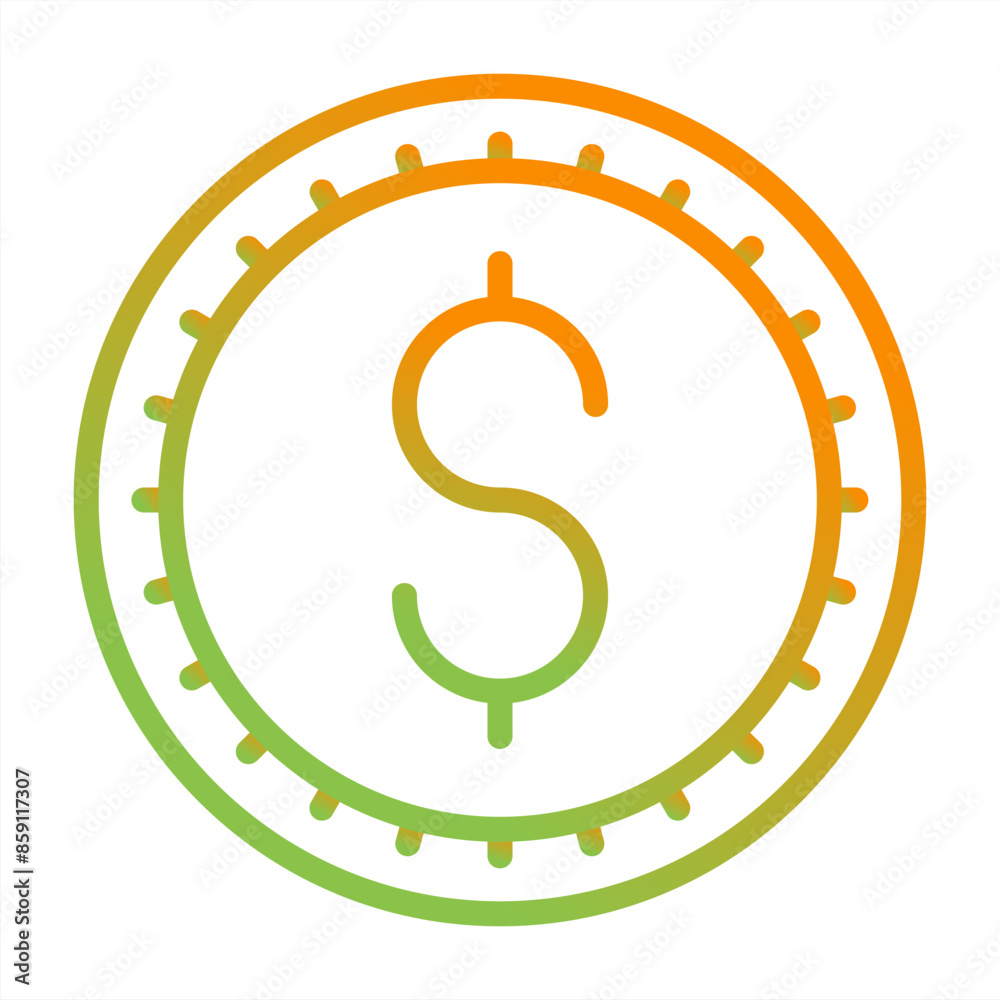 Dollar Sign Vector Icon Dollar Sign Vector Icon