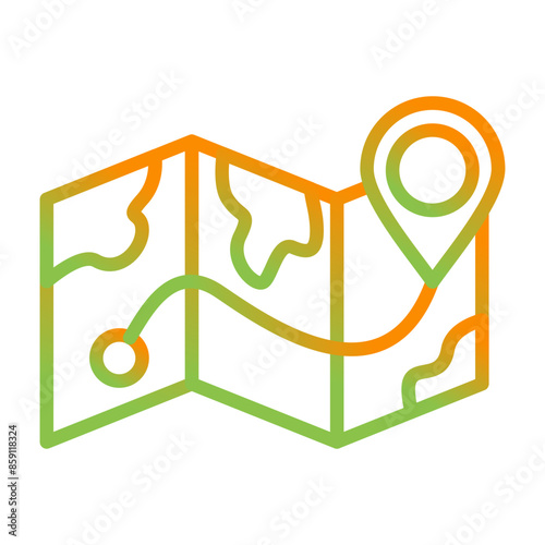 Map Vector Icon