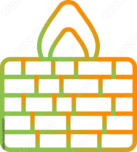 Firewall Vector Icon