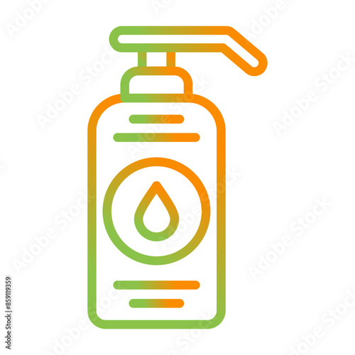 Hand sanitizer Vector Icon
