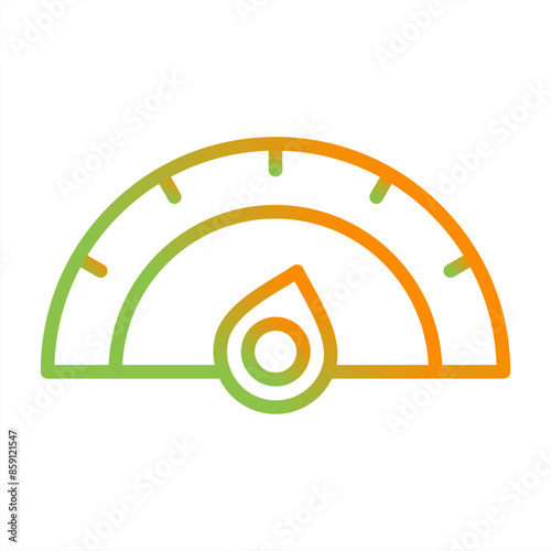 Credit Score Vector Icon