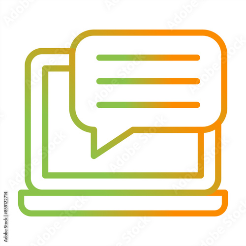 Live Chat Vector Icon
