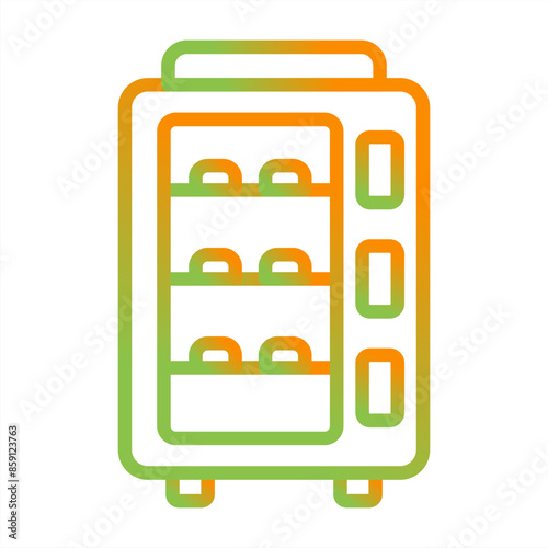 Vending Machine Vector Icon