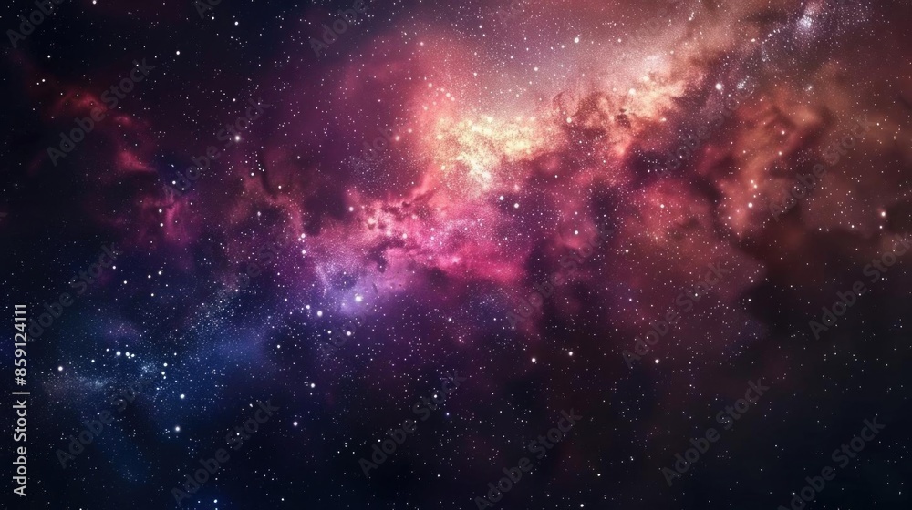 Starry sky with nebulae and galaxies, creating a stunning space-themed background and screensaver. Starry sky with nebulae and galaxies, creating a stunning space-themed background and screensaver.