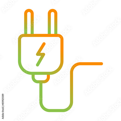Power Cable Vector Icon