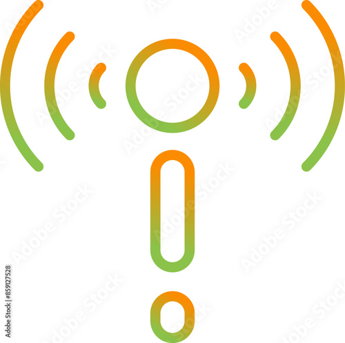 Network Troubleshooting Vector Icon