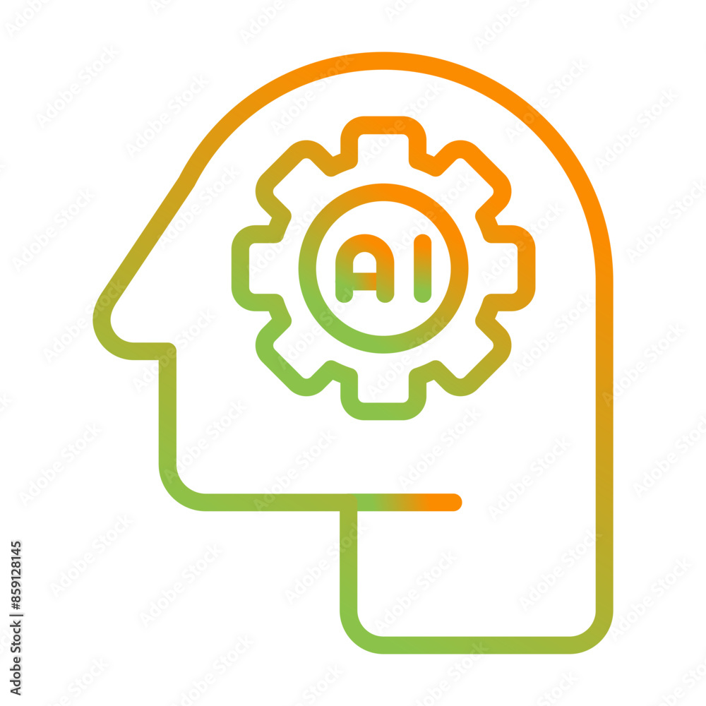 Artificial Intelligence Vector Icon Artificial Intelligence Vector Icon