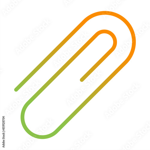 Paperclip Vector Icon